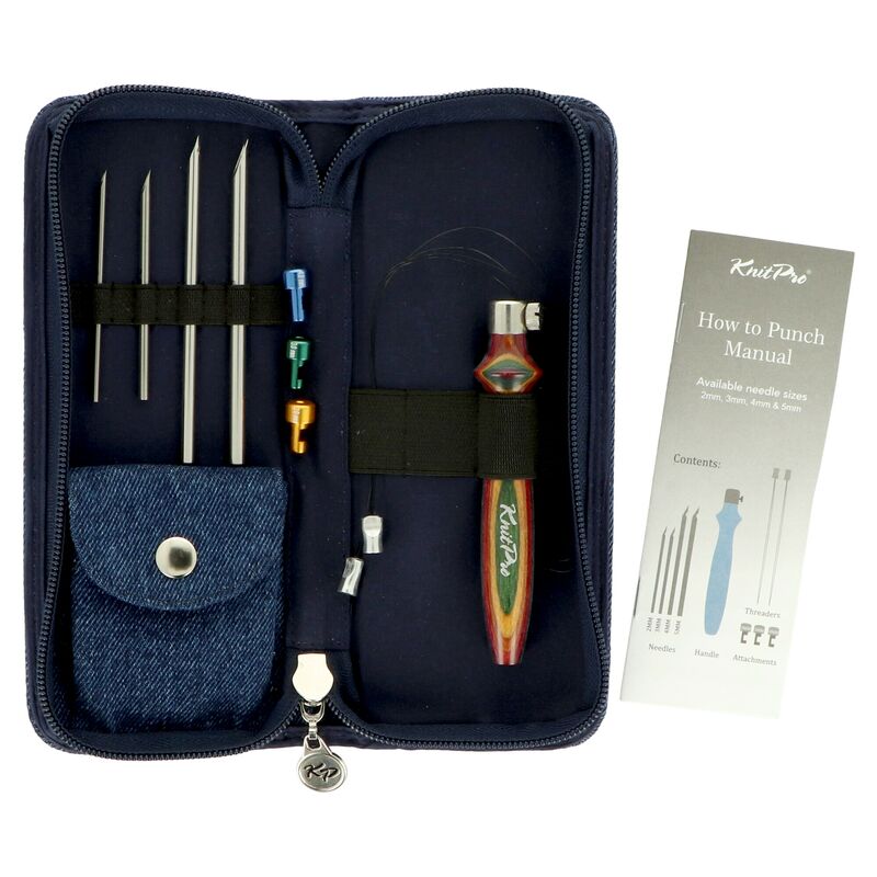 KnitPro Punch-Needle-Art  The Vibrant Punch Needle Set (21001